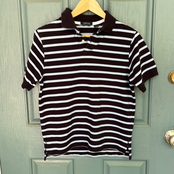 Land’s End Boy’s Striped Polo Shirt - Picture 2 of 10